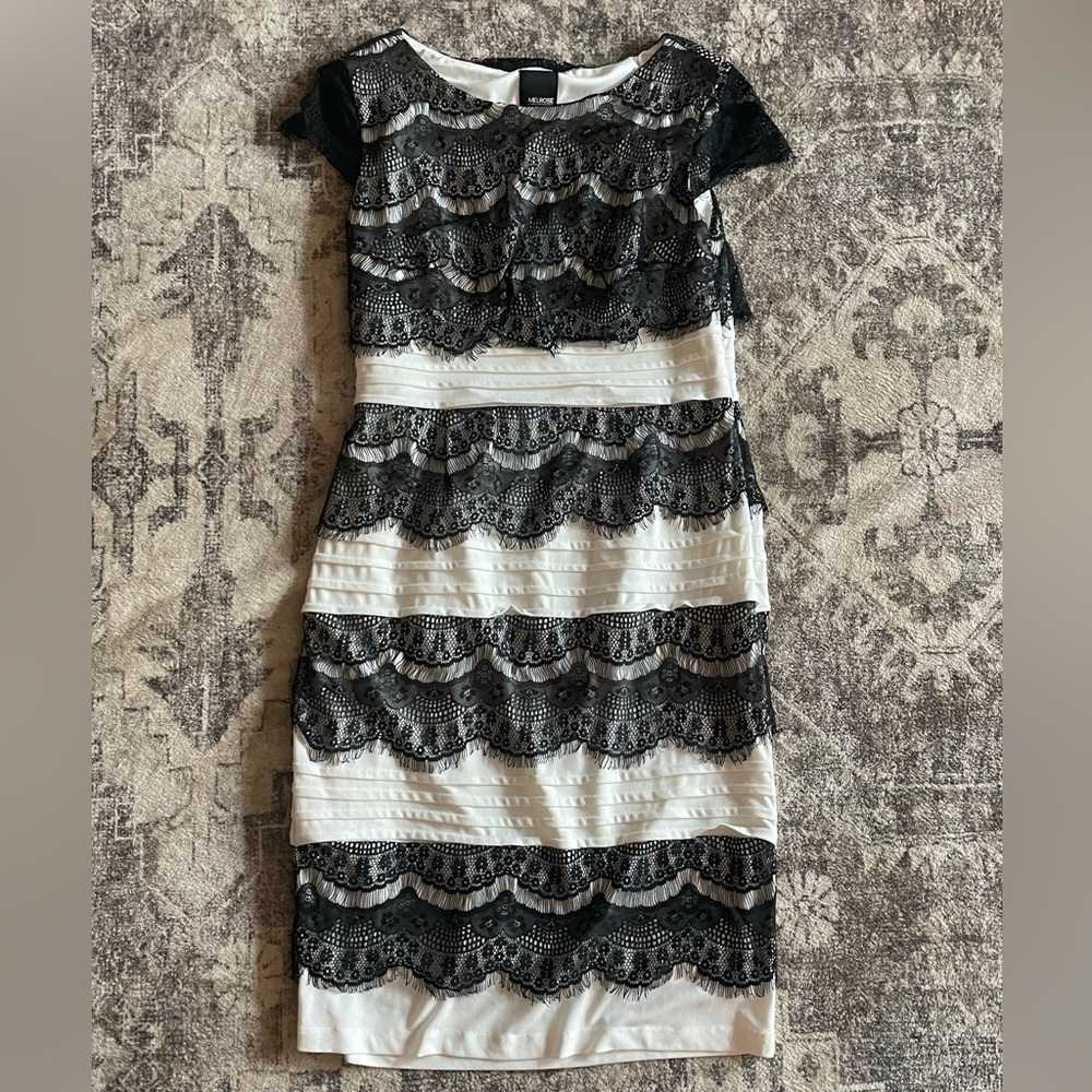 Blk/wht dress